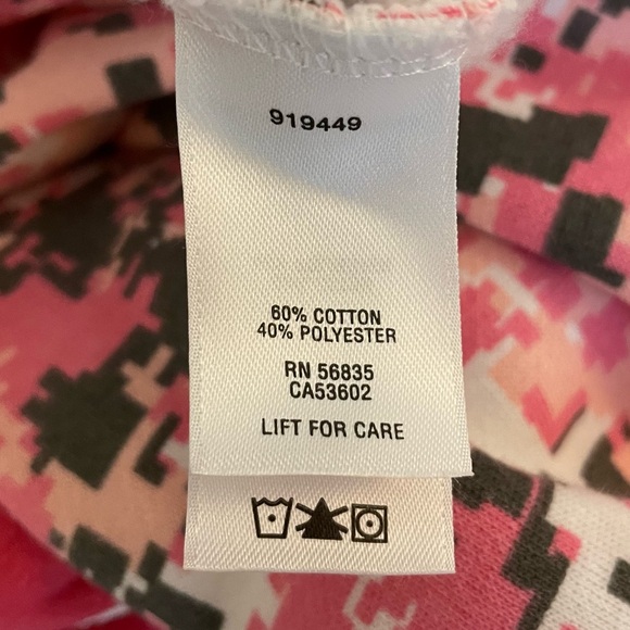 Cabela’s Pink Camouflage Embroidered Logo Long Sleeve Pullover Sweatshirt Hoodie - Picture 5 of 6